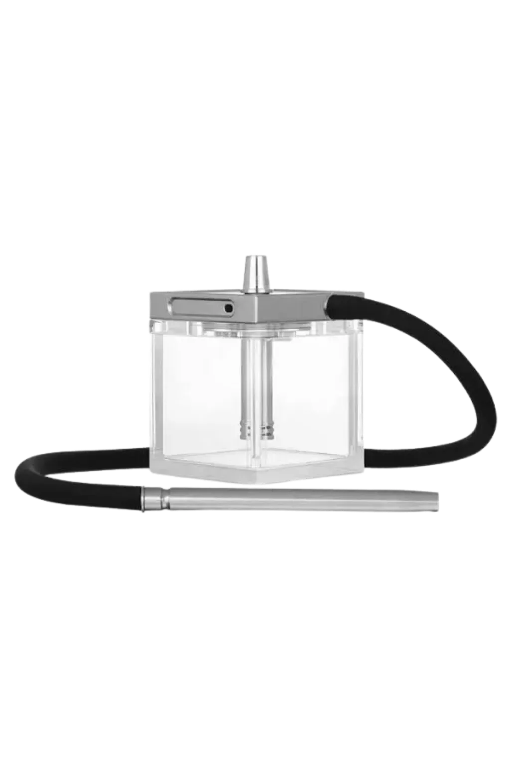 Narghilele - narghilea MaShisha MS Bebe inox calitate lux premium silver