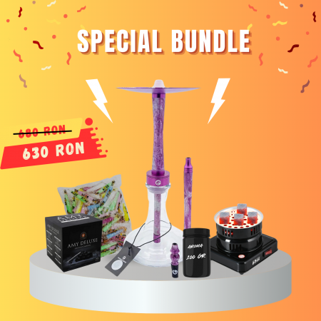 Pachete Promotionale - pachet promotional Narghilea chameleon creuzet hmd aroma