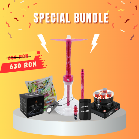 Pachete Promotionale - pachet promotional Narghilea chameleon creuzet hmd aroma
