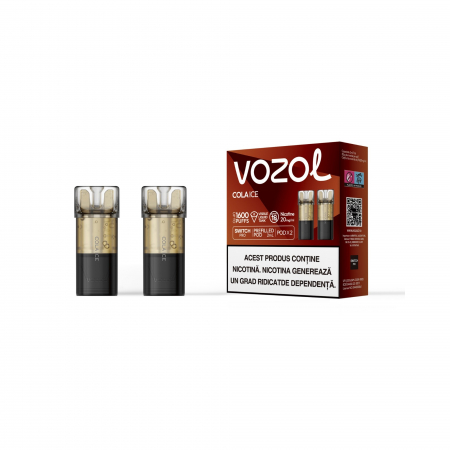 Capsule Vozol Switch Pro 800 - capsule narghilea electronica unica folosinta cu nicotina vozol switch pro 800 cola