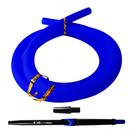 Furtun Narghilea - Set Furtun Narghilea CocoBoss - Albastru