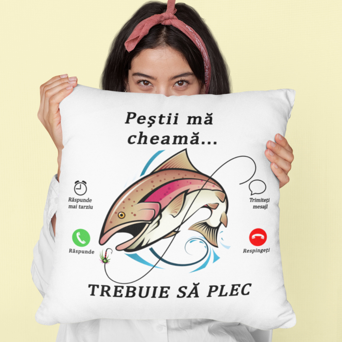 Pernă personalizată - Pentru pescari - Nari [2]