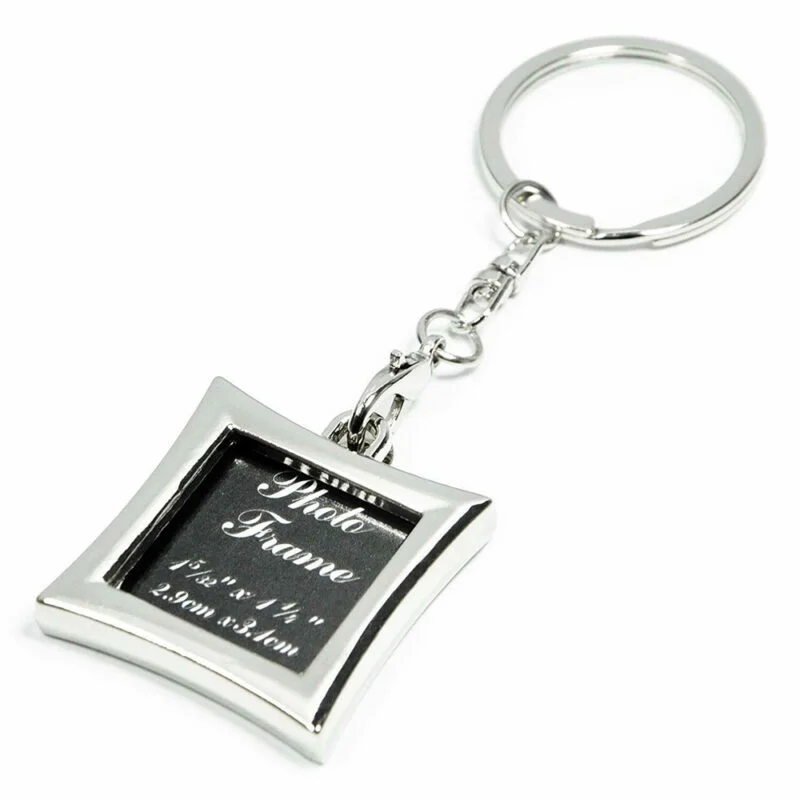 Breloc personalizat cu poză - pătrat - Nari [3]