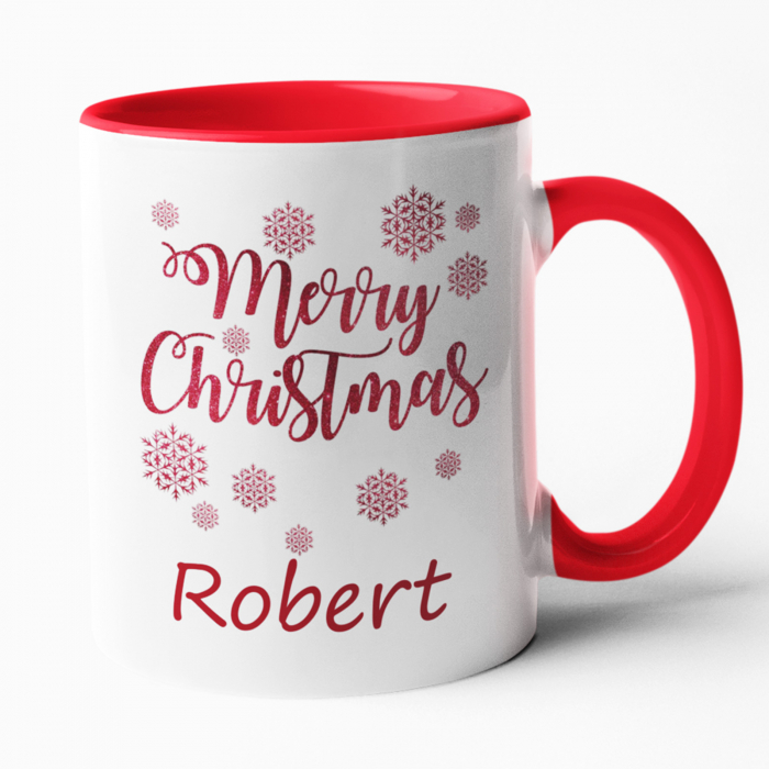 Cană personalizată cu nume - Merry Christmas - Nari [1]