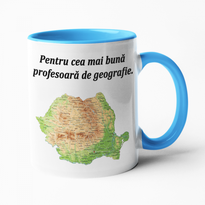 Cană personalizată - Profesoară geografie - NARI [3]