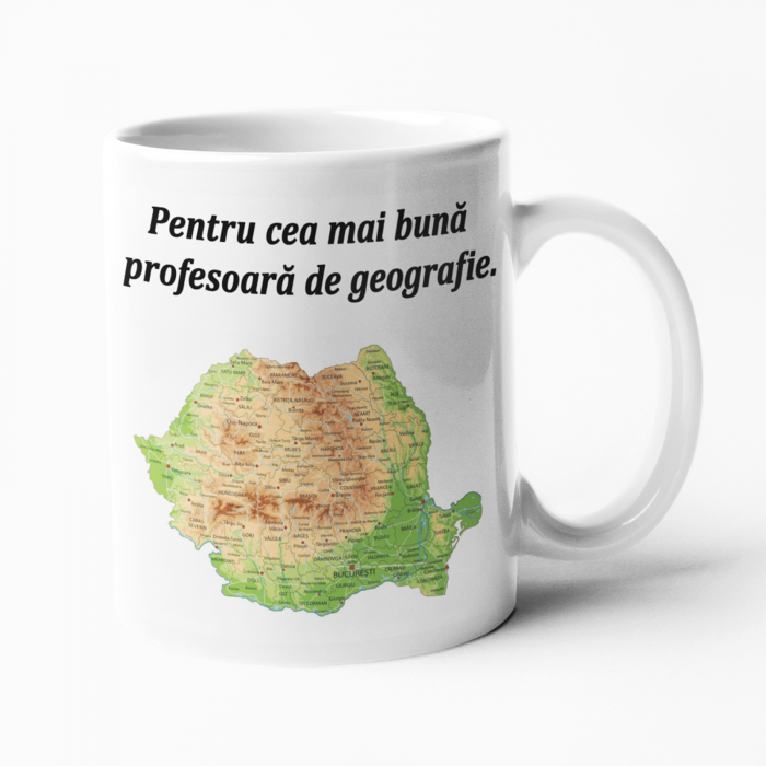 Cană personalizată - Profesoară geografie - NARI [6]