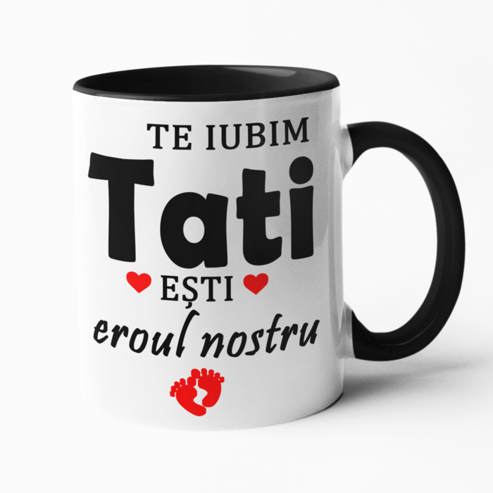 Cană personalizată - Te iubim, tati! [1]