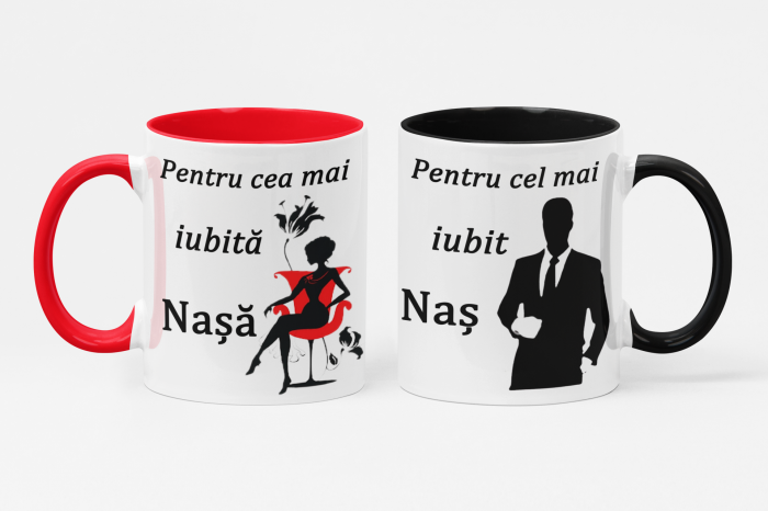 Căni personalizate - Cei mai iubiți nași - Nari [1]