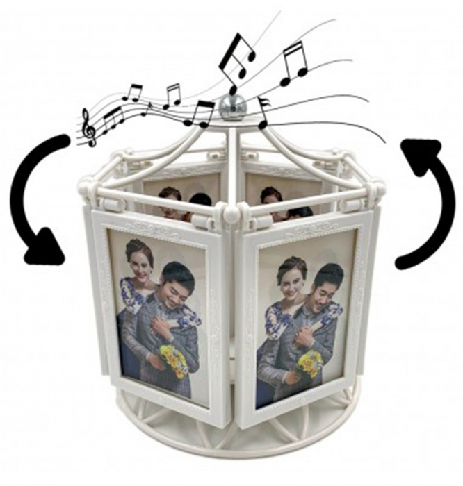 Carusel muzical personalizat cu 12 poze - Nari [3]