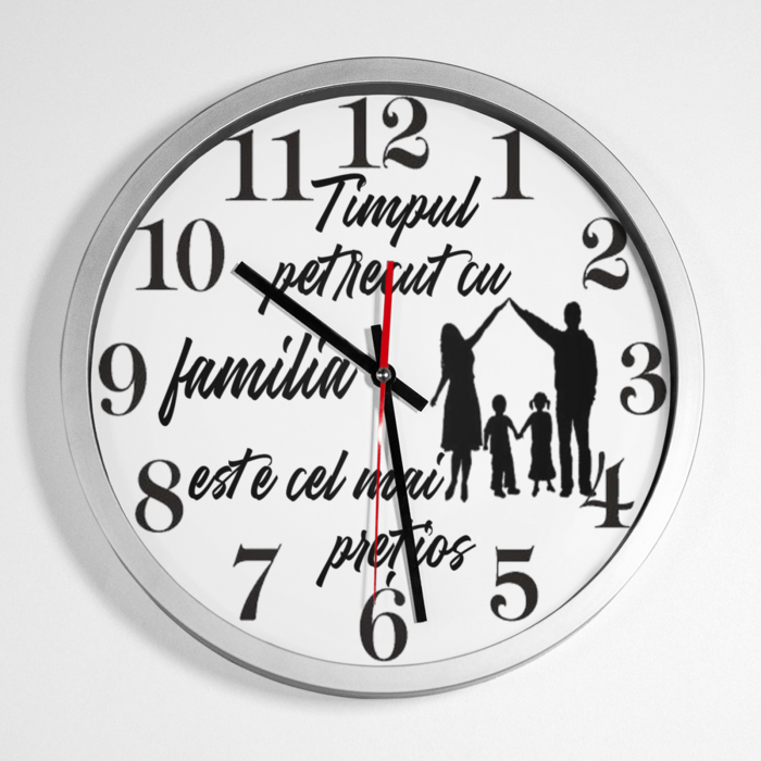 Ceas personalizat - Timpul petrecut cu familia - NARI [1]