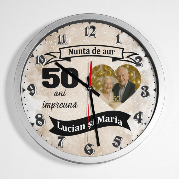 Ceas personalizat - Nunta de aur - NARI [1]