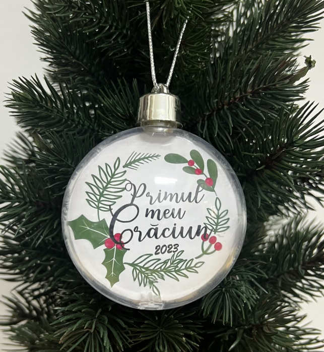 Glob personalizat Primul meu Crăciun - Nari [1]