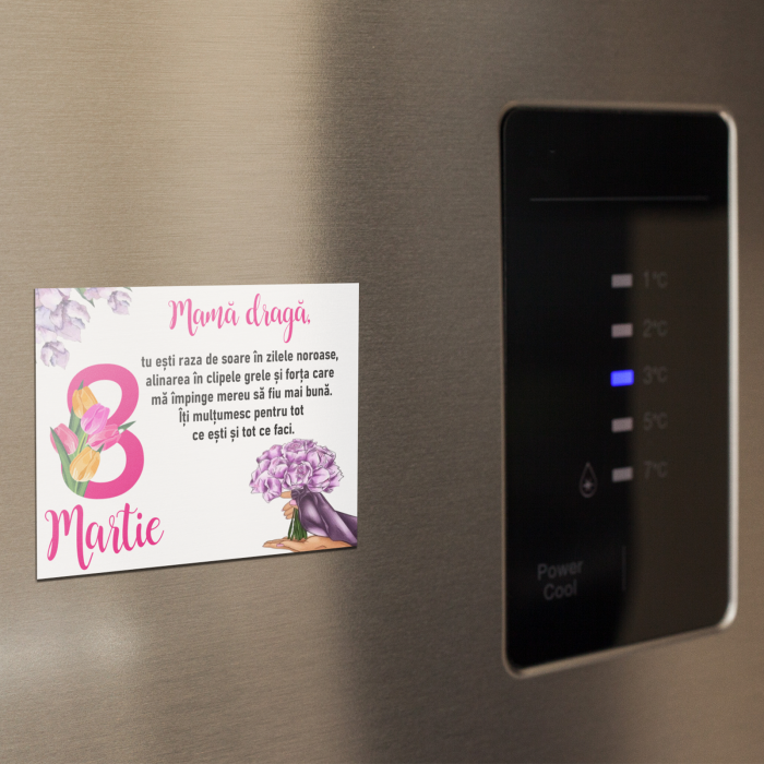 Magnet 10x15 cm personalizat - Mamă dragă - NARI [2]