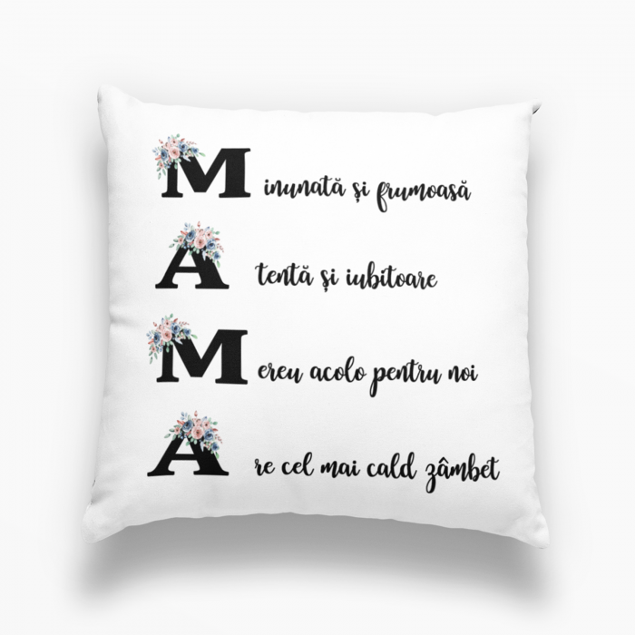 Pernă personalizată - MAMA - NARI [1]