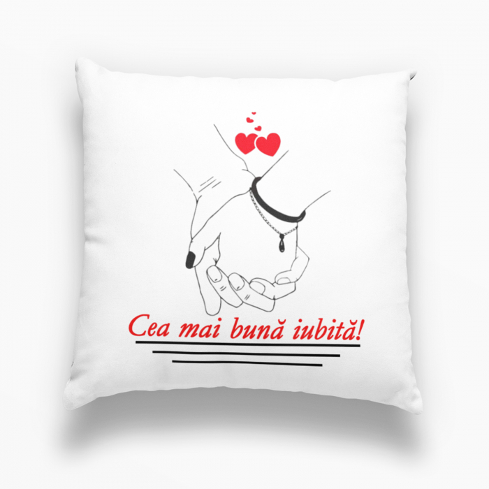 Perna personalizata cu mesajul „Cea mai buna iubita!”  -  Nari [1]