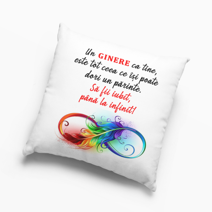Pernă personalizată - Un ginere ca tine - NARI [2]