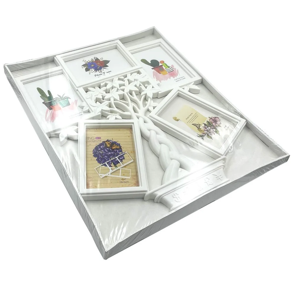 Ramă foto personalizată albă MONEY TREE - NARI [3]