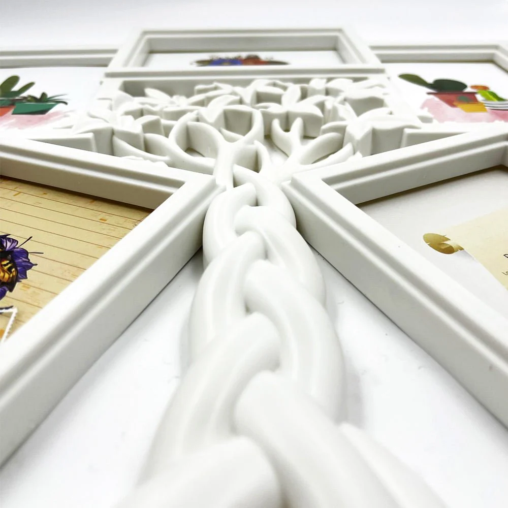 Ramă foto personalizată albă MONEY TREE - NARI [2]