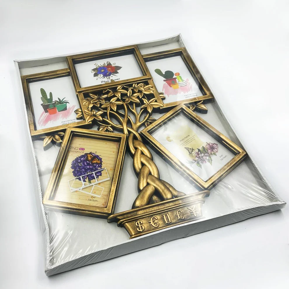 Ramă foto personalizată wenge MONEY TREE  - NARI [3]