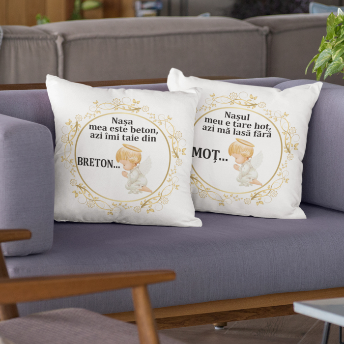 Set perne personalizate pentru nași de botez - NARI [3]