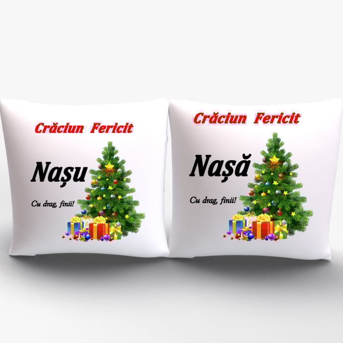 Set perne personalizate pentru nași „Craciun fericit”- Nari [1]