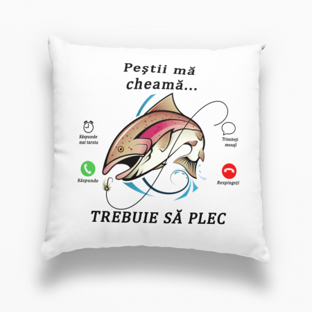 Perne personalizate - Pernă personalizată - Pentru pescari - Nari