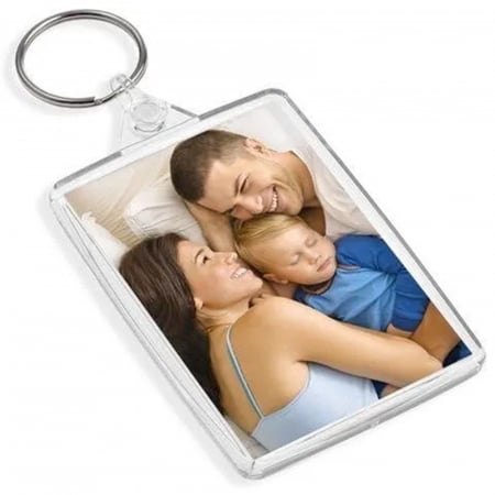 Brelocuri personalizate - Breloc personalizat plastic cu 2 poze - Nari