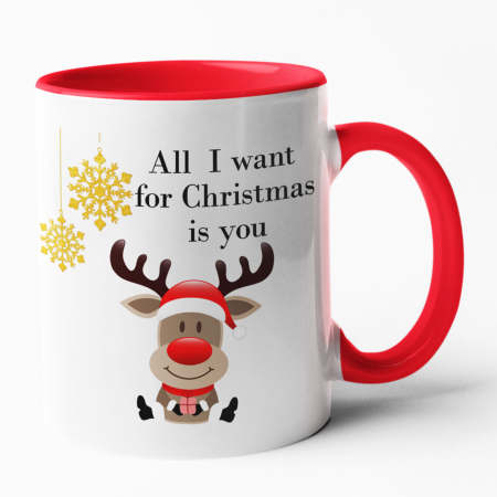 Cană personalizată -  All I want for Christmas is you -  Nari [1]