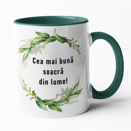 Cană personalizată -  Cea mai bună soacră din lume - Nari