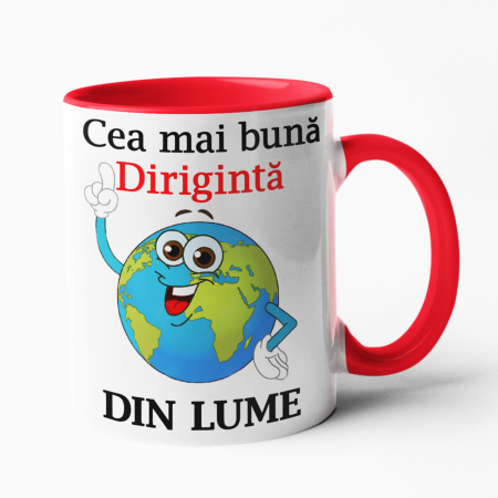 Căni personalizate - Cană personalizată - Cea mai bună Dirigintă din lume! - NARI