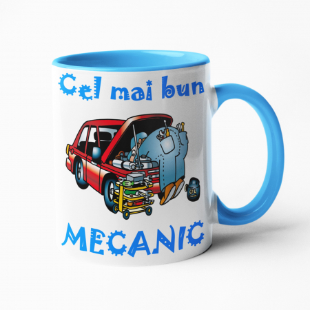 Căni personalizate - Cană personalizată - Cel mai bun mecanic - Nari
