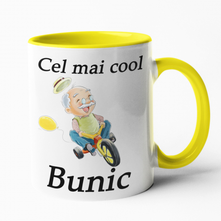 Căni personalizate - Cană personalizată - Cel mai cool bunic - Nari