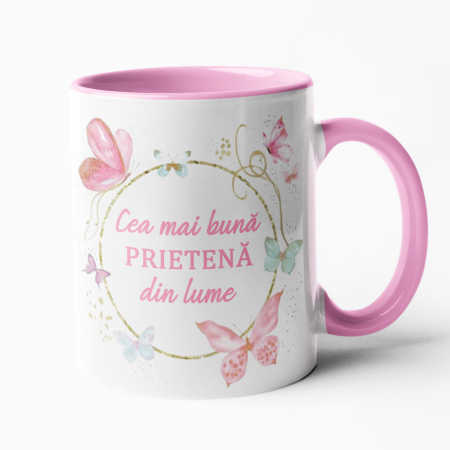 Cană personalizată - Cea mai bună prietenă din lume! - Nari