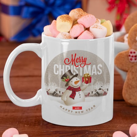 Cadouri de Sărbători - Cană personalizată - Crăciun - Model 1 - Nari