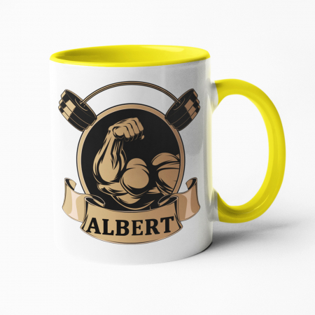 Căni personalizate - Cană personalizată cu nume - Gym - Nari