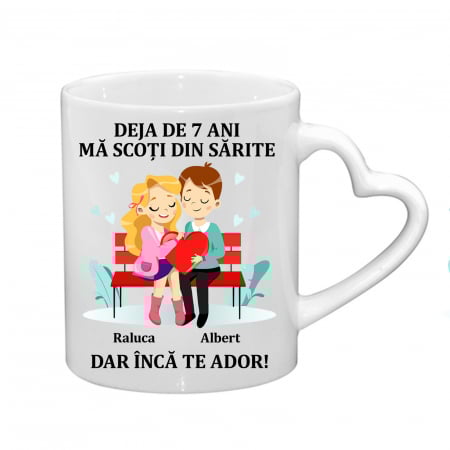 Căni personalizate - Cană personalizată - cuplu - mă scoți din sărite