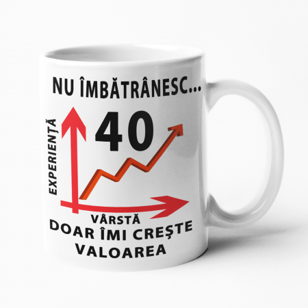 Căni personalizate - Cană personalizată - Nu îmbătrânesc...- NARI