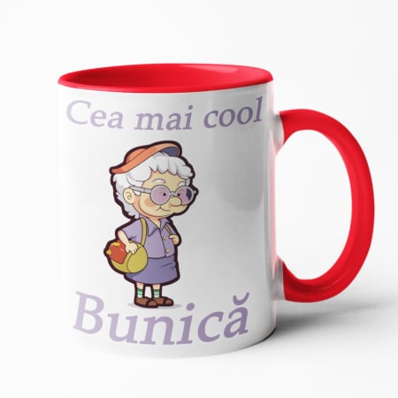 Cană personalizată - Cea mai cool bunică - NARI