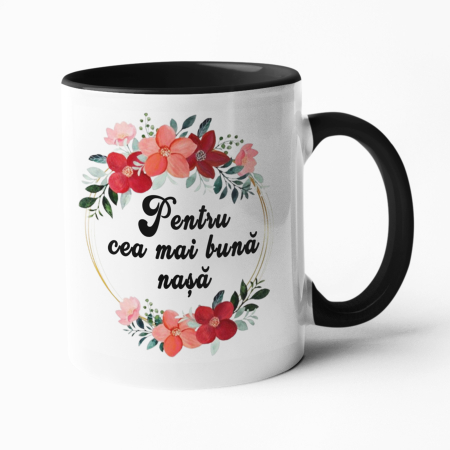 Căni personalizate - Cană personalizată - Nașă - NARI