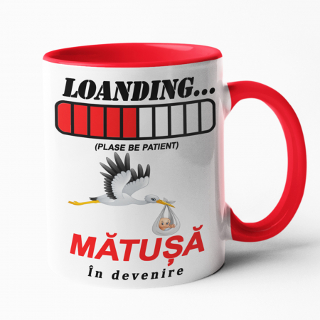 Cană personalizată - Mătușă în devenire- Nari