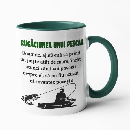 Căni personalizate - Cană personalizată - Rugăciunea unui pescar - NARI