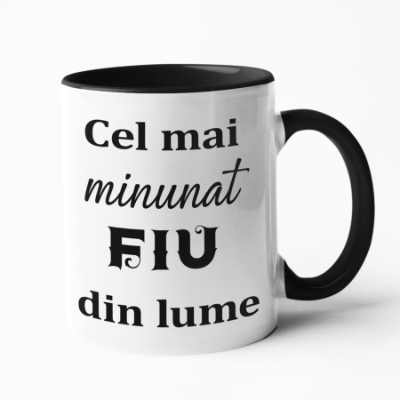 Căni personalizate - Cană personalizată - Fiu - Model 1 - NARI