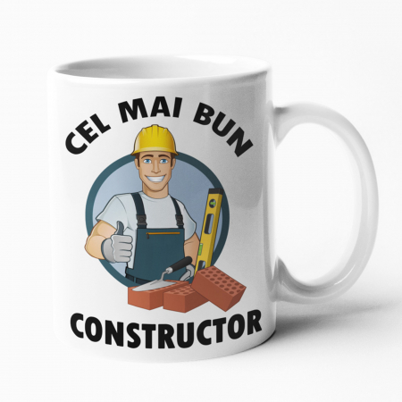 Căni personalizate - Cană personalizată pentru constructor - Nari