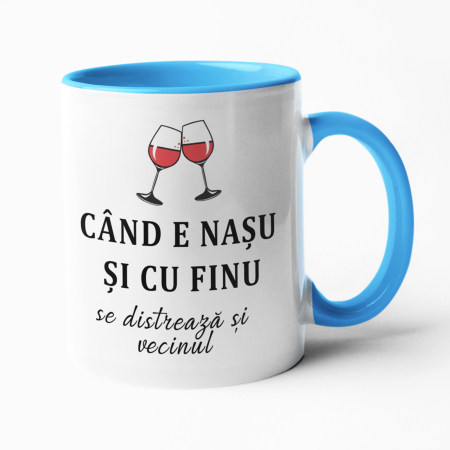 Căni personalizate - Cană Personalizată pentru Naș - NARI