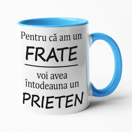 Căni personalizate - Cană personalizată pentru frate -  Nari