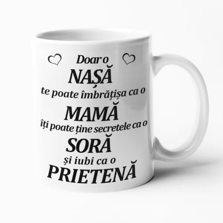 Cană personalizată pentru Nașă -  Nari