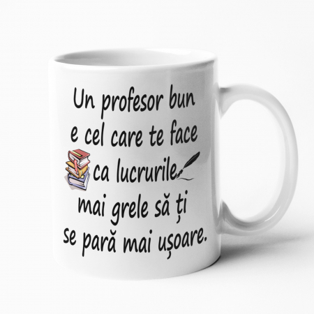Căni personalizate - Cană personalizată pentru profesor - Model 2 - Nari