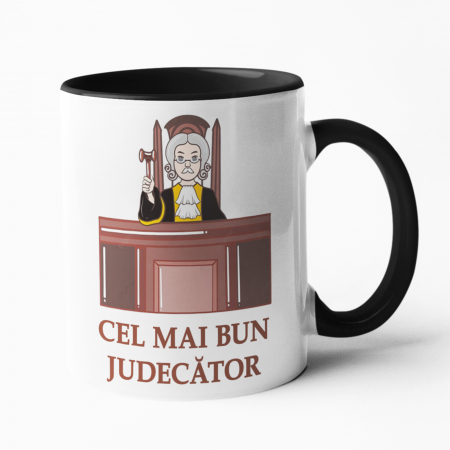 Căni personalizate - Cană personalizată -  Cel mai bun judecător - NARI