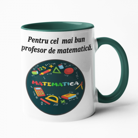 Căni personalizate - Cană personalizată - Profesor de matematică - NARI