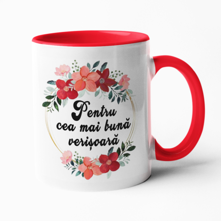 Căni personalizate - Cană personalizată - Verișoară- NARI